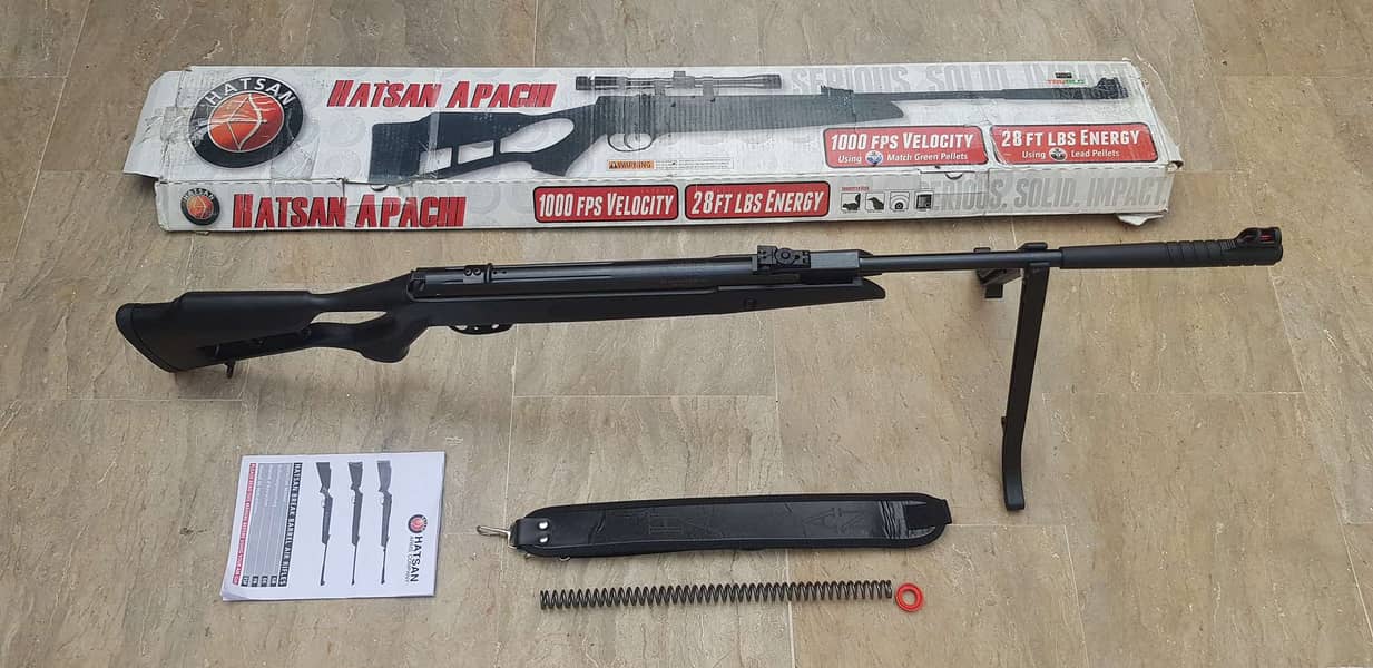 Hatsan Apachi 1100th Springer With Original Gamo 4X32 Scope 1