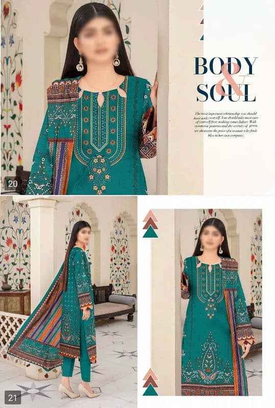 Women winter Khaddar collection 3