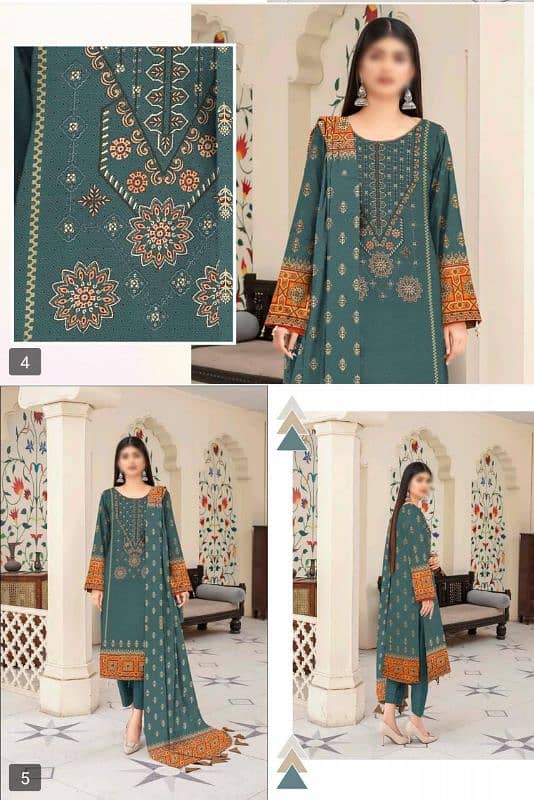 Women winter Khaddar collection 5