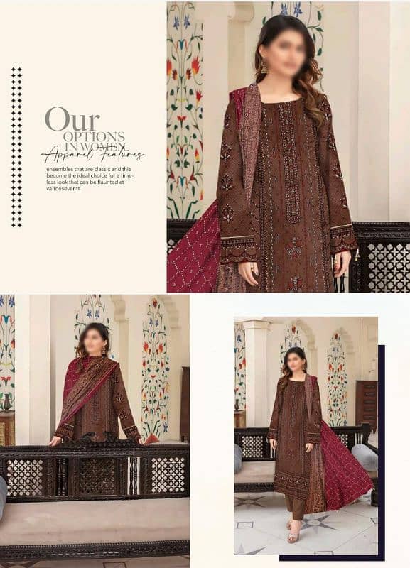 Women winter Khaddar collection 8