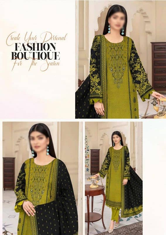 Women winter Khaddar collection 9