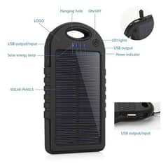 Solar Power Bank 5,000mah power