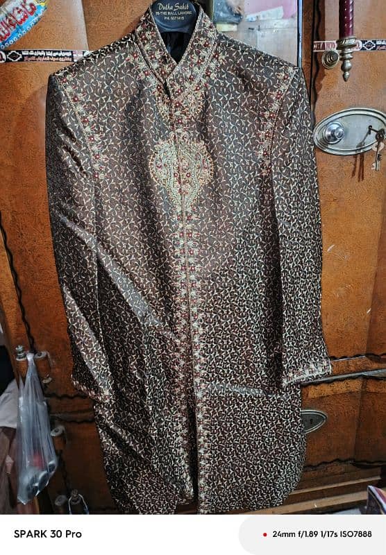 Wedding Sherwani few hours used 1