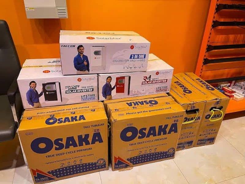 All Types of OSAKA Battery UPS Solar Generator. 3