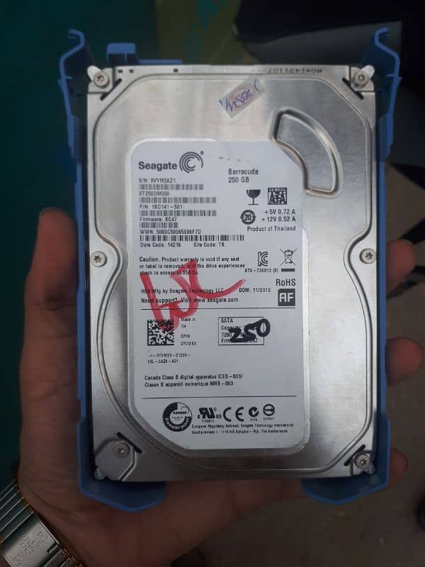 250GB HARD DRIVE 11