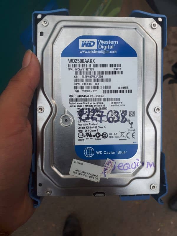 250GB HARD DRIVE 14