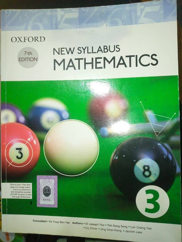 O level Math Book D1,D2,D3 1