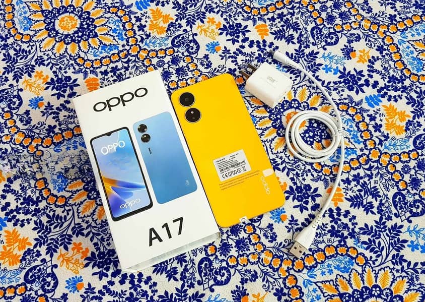 Oppo A17 - with full box -  10/10 condition 0