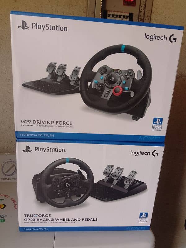 Logitech g29 | Logitech g923 racing wheel brand new box packed 2