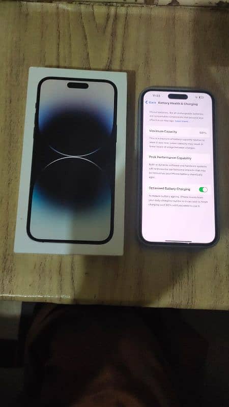 Iphone 14 pro max 256gb water pack non PTA 2