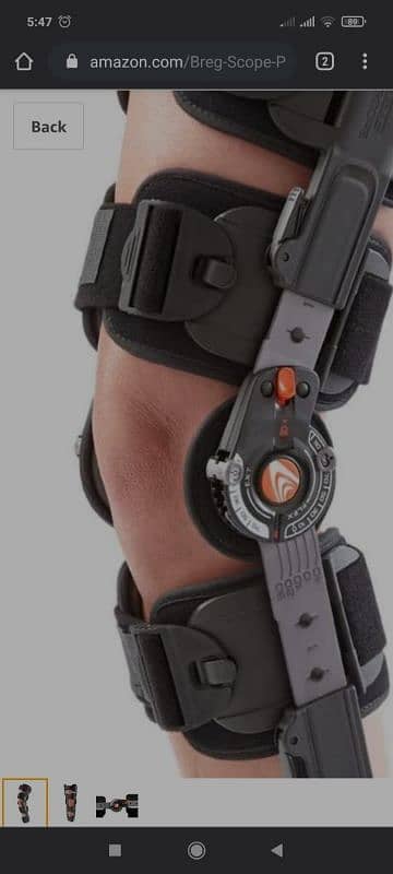 Breg T Scope ROM Post Op KNEE BRACE for sale . ACL, PCL support brace 0