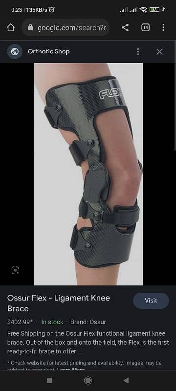 Breg T Scope ROM Post Op KNEE BRACE for sale . ACL, PCL support brace 2