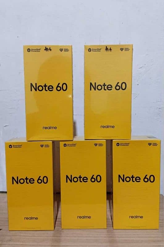 Realme note 60 4+8gb rom|64+128gb ram|5000mgh|2year warranty 4