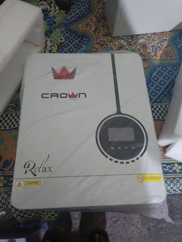 Crown Hybrid Solar inverter 4.2kw PV 6200 Dry / Lithium battery availa 0