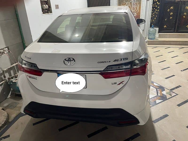 Toyota Corolla Altis X 2022 lush condition 0