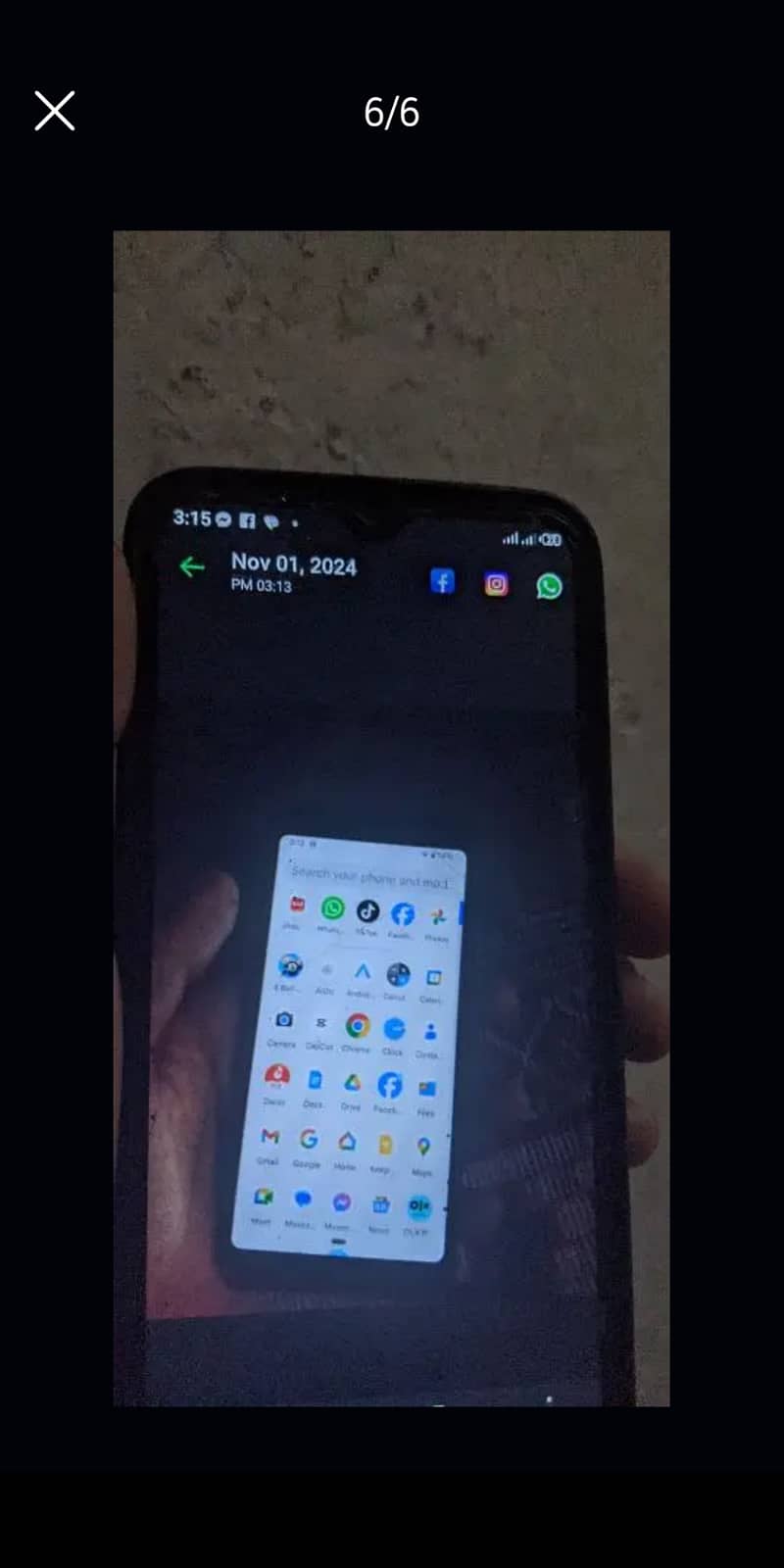 pixel 3A 4/64 non PTA 10 bye sirf chhota sa dot hai 5