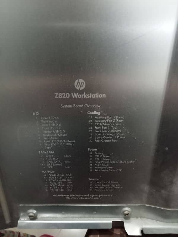 HP Z820 Workstation Dual xeon 12x2x2=48 threads 2