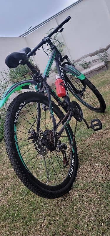 mountain bicycle with gears 1