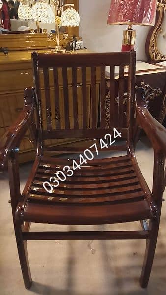 Pure sheesham wood chairs 1