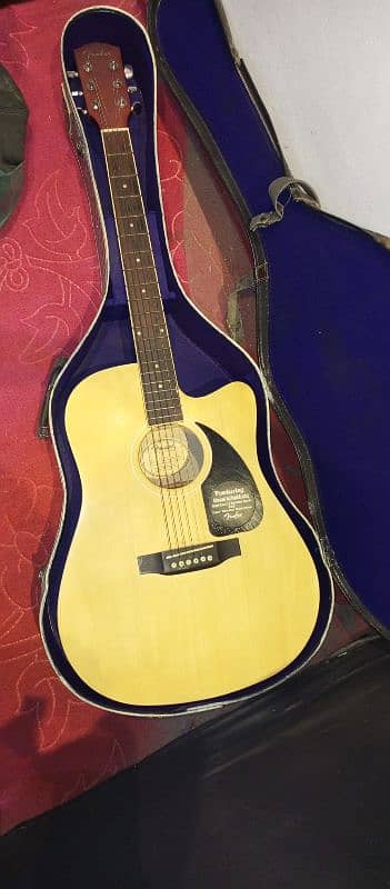 fender acoustic guitar CD60 CN 6