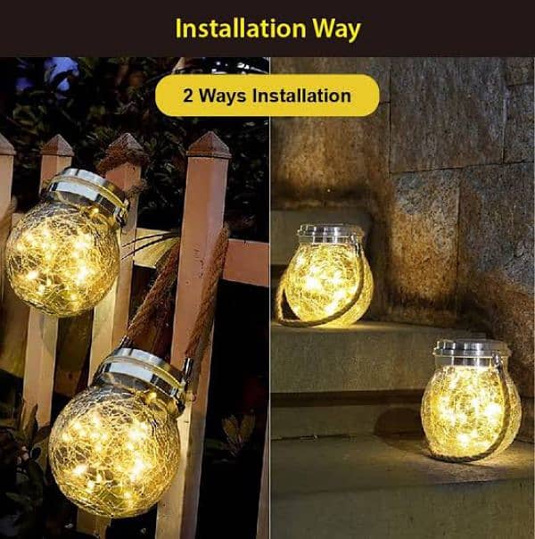 Automatic solar decoration garden lights 3