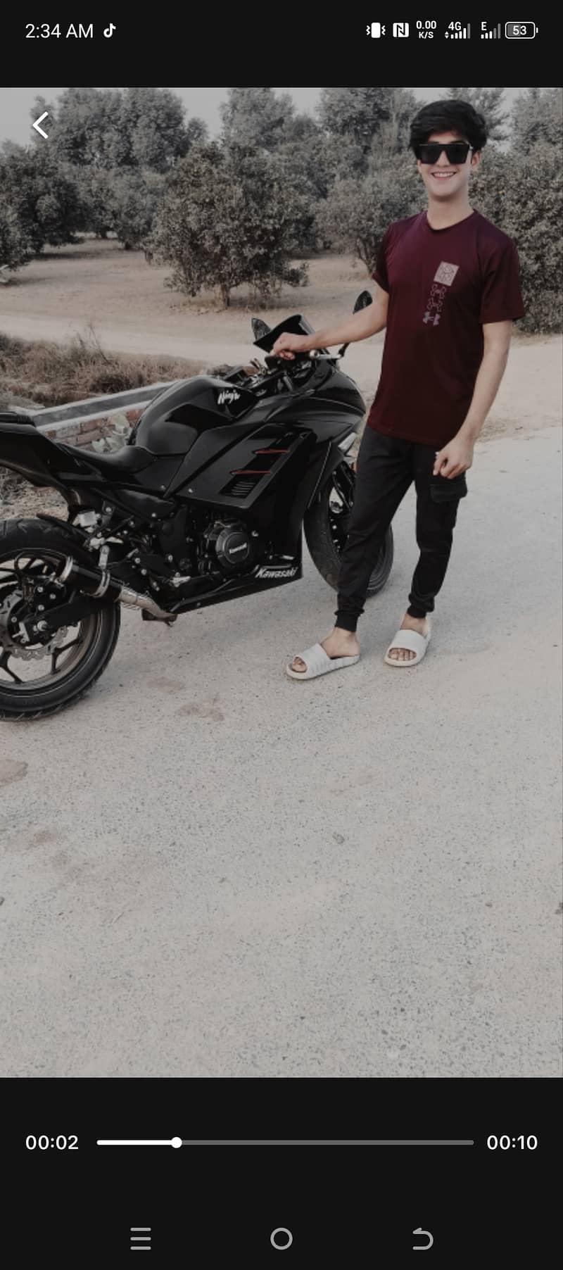 Kawasaki ninja 400cc Black Tiger(ergnt Sale Need Money)10/10 Condition 7