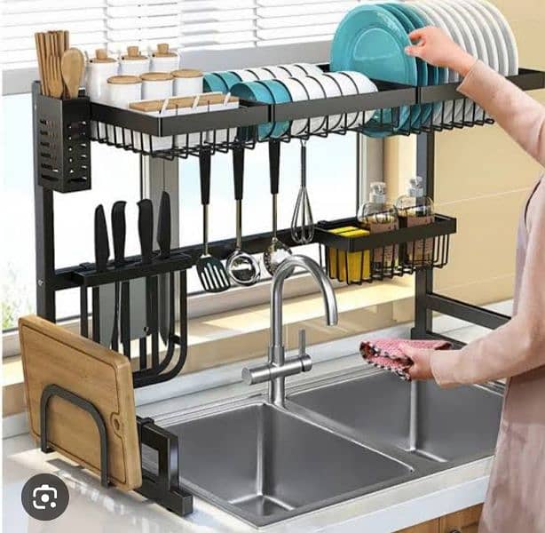 Over Sink Draining Rack 0