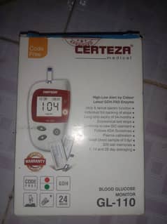 Blood Glucose Monitor. . GL110