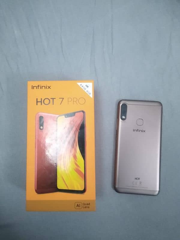 Infinix Hot 7 Pro 4gb 64gb with box 0