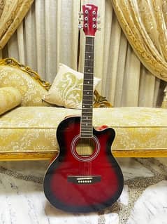 acoustic guitar in mint condition