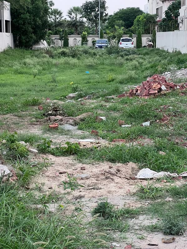 1 Kanal Residential Plot No B 247 All Paid Possession For Sale Located In Phase 8 Ex Park View Block B DHA Lahore 3