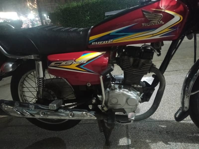 honda cg125 2019 model tottaly janion condition 6