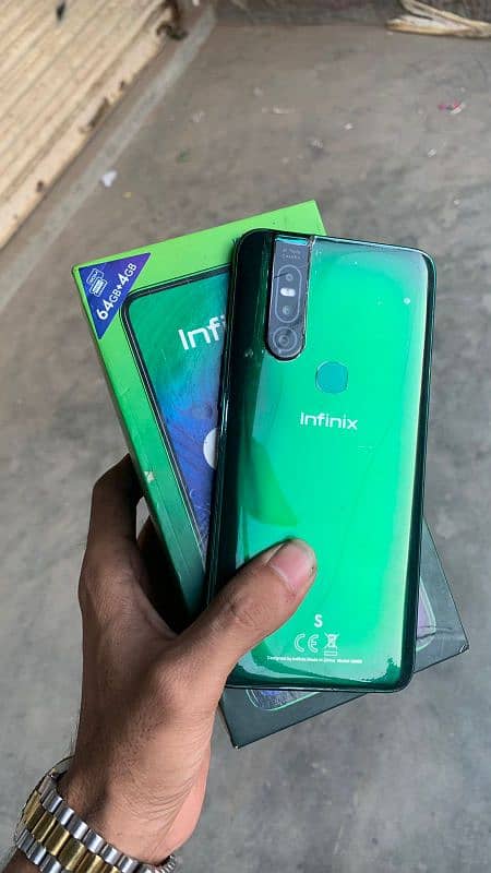 Infinix S5PRO with box 0