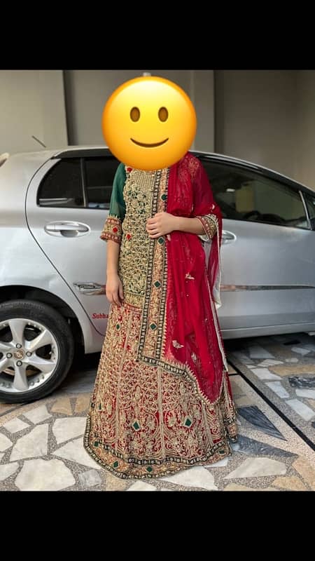 Bridal Lehnga ( Only 1 day used) 1