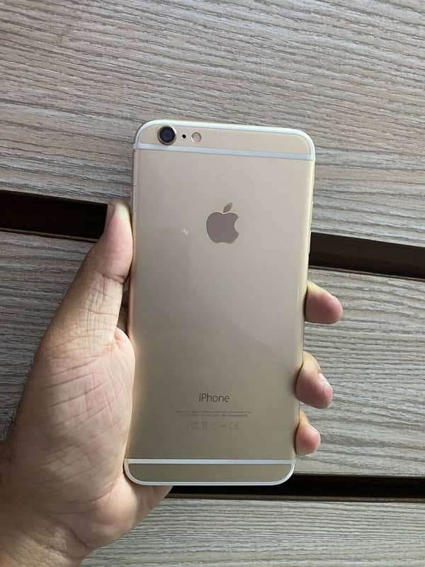 I phone 6plus  12gb non approved  10 by 10 condition 0