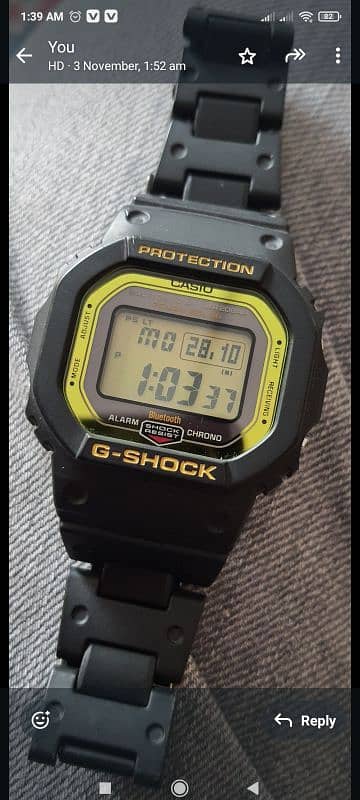 CASIO G-SHOCK  GW-B5600BC  COMBI BRACELET  BLUETOOTH 0