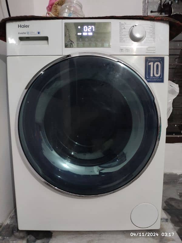 Haier HW100-BP14826 Front Load Automatic Washing Machine 7