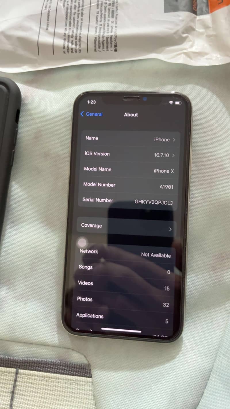 iPhone X 64gb pta approved 6