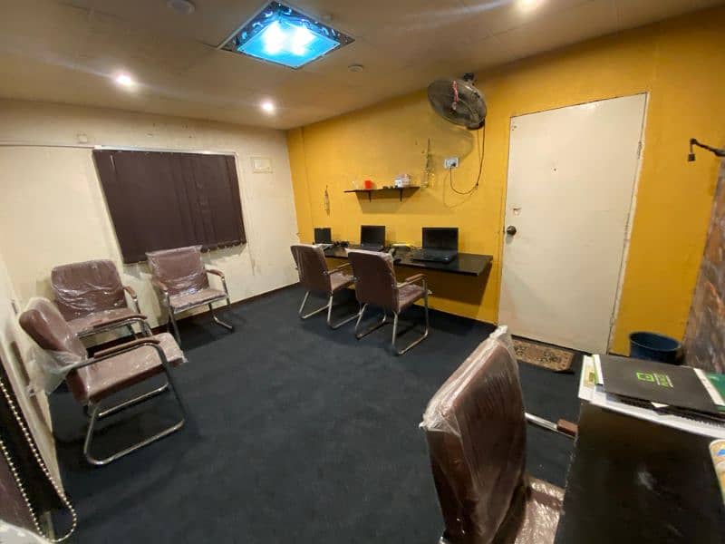 One Room Office Fully Furnished for 9 to 5 available 5