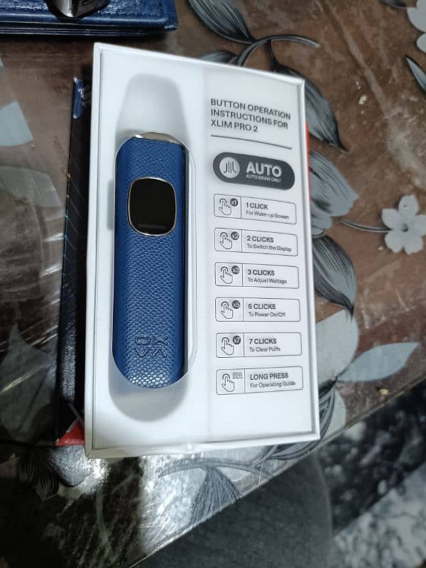 oxva xlim pro 2 blue colour 3