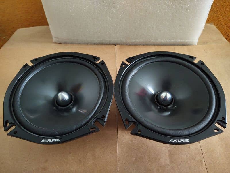 Original imported branded Geniune Japani Alpine Door speaker Havy sond 0