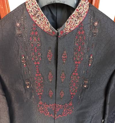 Branded High Quality Groom/Ceremonial Wear Sherwani Dress