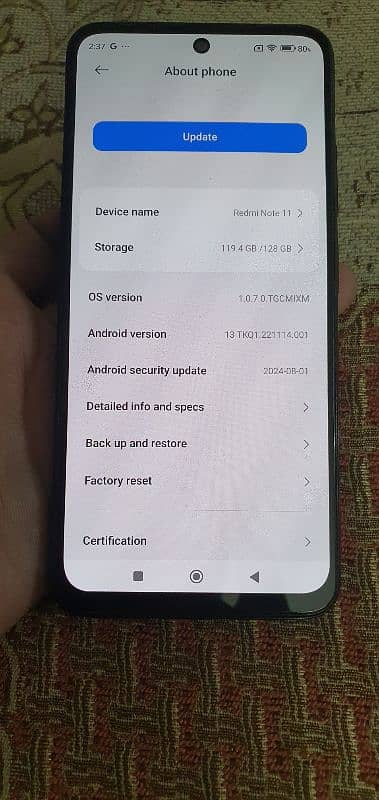 Redmi Note 11 For Sale Urgent 7