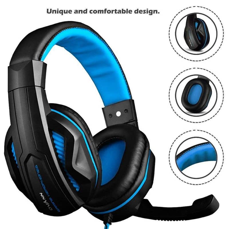 XIBERIA-V20 USB Stereo Headset Over Ear Headphones 16