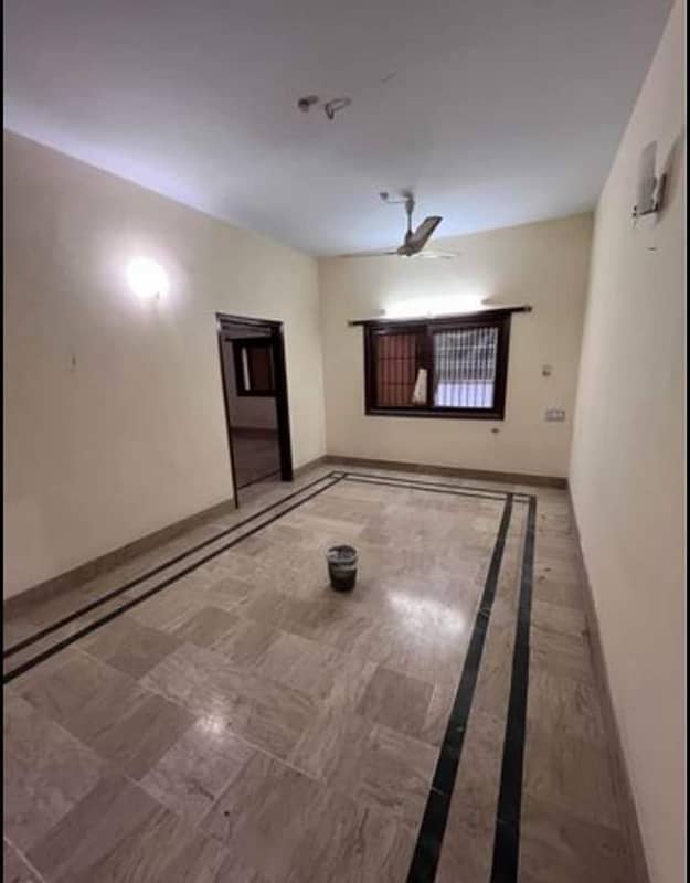 gulshan e iqbal block 5 portion 2nd floor 3 bed lounge available for rent 0