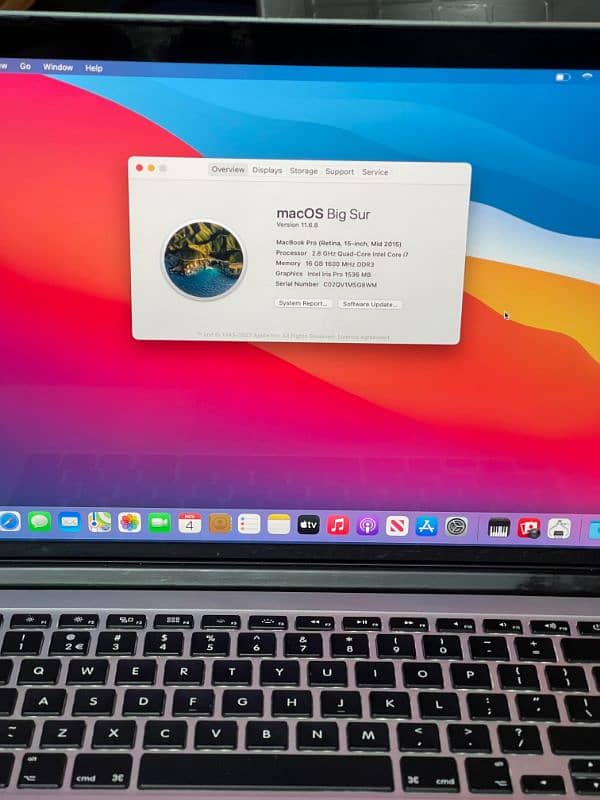 Macbook pro 2015 i7 0