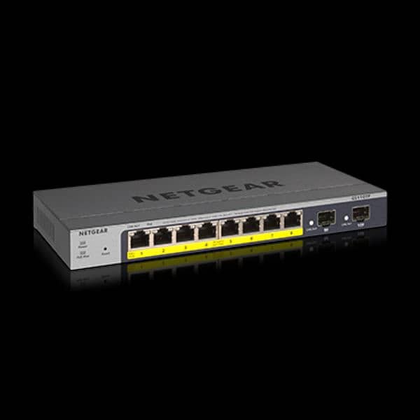 NETGEAR GS110TP 8-Port Gigabit PoE Smart Managed Pro Switch 0