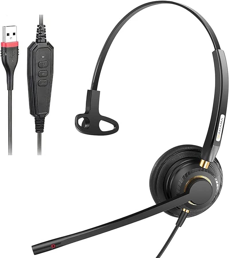 PeohZarr Gaming Headset with 7.1 Surround Sound PC Headset with Mic & 16