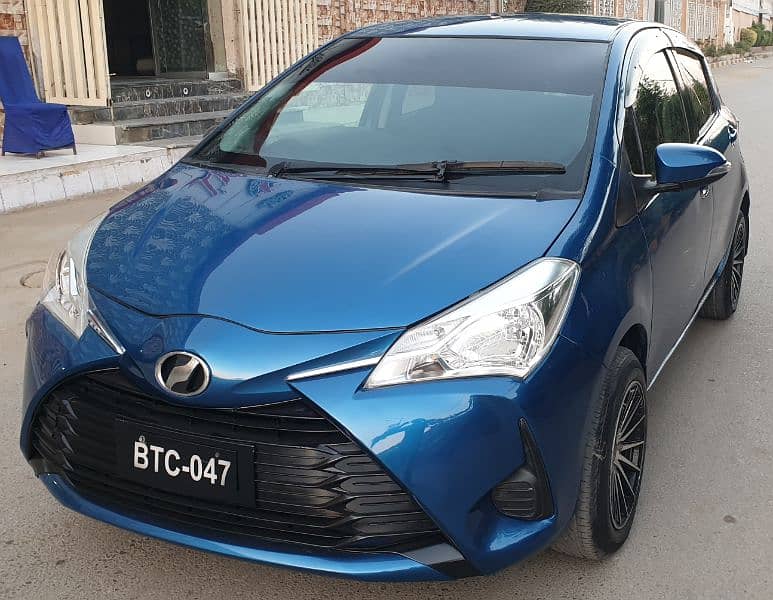 TOYOTA VITZ MODEL 2017 REG 2021 FULL ORIGNAL 0