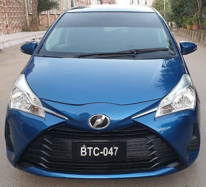 TOYOTA VITZ MODEL 2017 REG 2021 FULL ORIGNAL 1